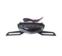 Motorcycle Brake TailLight Rear Motorcycle LED Tail Light With Bracket Brake Lamp Daytime Running Light For ATV 3wires 12V Motorbike Accessories