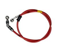 Motorcycle Braking Systems Steel Reinforced Brake Hose Flexible Rubber Covers High Pressure Resistance Easy Mount Design High Performances Motorcycle Brake Line