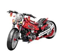 Motorcycle Building Blocks Toy Kit for Harley, 470 PCS Motorbike Bricks Sets, Adults and Motorcycle Enthusiasts, Collectible Building Toy for 6+ Year Old Birthday Gifts