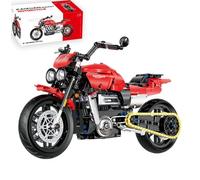 Motorcycle Building Blocks Toy Kit for Triumph Rocket, 578 PCS Motorbike Bricks Sets, Adults and Motorcycle Enthusiasts, Collectible Building Toy for 6+ Year Old Birthday Gifts