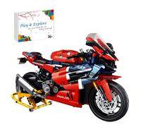 Motorcycle Building Kits for CBR1000RR, 1017 Pieces Super Motorcycle Set for Adults and Teens, Technology Motorbike Building Set Construction Toys Compatible with Major Brands