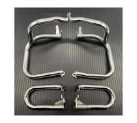 Motorcycle Bumper Blocks Chrome Motorcycle Crash Bar Engine Guard Protection Fit For Honda Goldwing 1800 GL1800 GL1800A 2001-2017(One set)