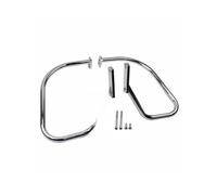 Motorcycle Bumper Crash Bar Guard Crash Bar Rear Saddle Bag Guards For Softail Heritage For Deluxe Cross Bones Fat Boy Silm Night Train 97-17
