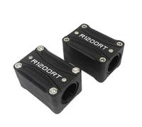 Motorcycle Bumper Decorative Blocks Motorcycle Crash Bar Protectors For BMW For R1200RT 2004-2021 Protection Decor(Black)