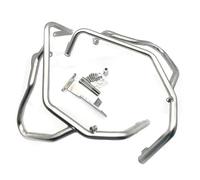 motorcycle bumper For BMW For F750GS For F850GS 2018-2023 2022 Motorcycle Engine Guard CrashBars Bumper Protector Black Silver Guard Bumper Motorcycle(Upper Silver)