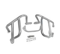 motorcycle bumper For BMW For R1200GS 2013-2018 2016 2017 Motorcycle Upper&Lower Bumper Crash Bar Engine Guard Protector Guard Bumper Motorcycle(Lower Silver)