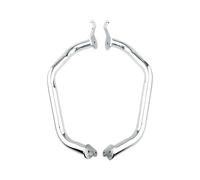 Motorcycle Bumper For Boulevard M109R For BOSS M109R For M109RZ For Limited For Edition For Intruder M1800R For VZR1800 Engine Protection Bar Crash Bar Bumper(Silver)