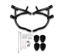 Motorcycle Bumper For CFMOTO 450-NK 450 SR 450NK 450SR Steel Engine Highway Crash Bar Bumper Protector Accessories Falling Protection Engine Crash Bar(A-Black)