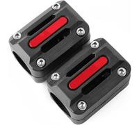 Motorcycle bumper For DUCATI For Scrambler 22/25/25MM Protector Motorcycle Bumper 1 Pair Engine Crash Bar Protection Decorative Block Accessories(Red)