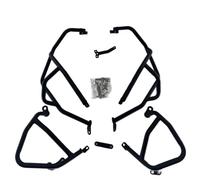 Motorcycle Bumper For VOGE DS900X DSX900 DS900 X Upper And Lower Bumper Engine Protection Bars Body Anti Drop Bar Motorcycle Modified Parts Engine Guard Crash Bar(Black a set)