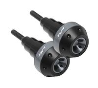 Motorcycle Bumper Frame Slider Crash Protector Drop Ball For XSR700 YZF R1 R3 Crash Pad Falling Protection Accessories Frame Slider Crash Protector(Titanium 1)