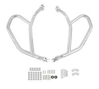motorcycle bumper Motorcycle Crash Bar Engine Guard Frame Protector Bumper For NC 750 DCT 2021-2023 2022 Stainless Steel Accessories Guard Bumper Motorcycle(Silver)
