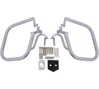 Motorcycle bumper Motorcycle For Engine Guard Highway Crash Bar Bumper Fuel For Tank Protector For BMW R1200RT R 1200 RT 2004-2012(Rear silver)