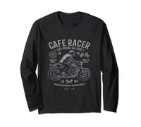 Motorcycle Cafe Racer Life To Ride Ride To Live Motorcycle Long Sleeve T-Shirt