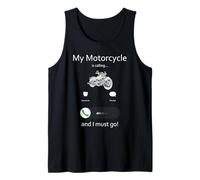 Motorcycle Calling Rider Humor Answer the Ride Tank Top