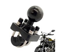 Motorcycle Camera Mount - Action Camera Holder, Heavy Duty Handlebar Clamp | Quick Release Adjustable Bracket for Biking, Fishing, Boating, Travel, Road Trips, Outdoor Sports and Daily Commuting