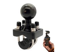 Motorcycle Camera Mount |- Heavy Duty Motorcycle Handlebar Mount, Double U Bolt, Quick Release, Multifunctional Accessories for Cycling and Outdoor Adventure