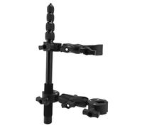 Motorcycle Camera Mount Kit, Dual Clamp Handlebar Selfie Stick with 360 Degree Rotation and Ball Head, for Insta360 X5 X4 X3 Action Cameras, 40 to 150cm Extension Rod
