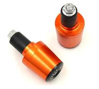 Motorcycle Caps Ends Handlebar Plug For T&riumph For Day&tona 600/650/675 ABS/SE For Triple Street For Scrambler/Twin/Cup Motorcycle Handlebar Ends Bar Weights Accessories(1 Pairs Orange-a)