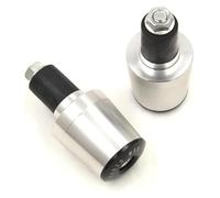 Motorcycle Caps Ends Handlebar Plug For T&riumph For Day&tona 600/650/675 ABS/SE For Triple Street For Scrambler/Twin/Cup Motorcycle Handlebar Ends Bar Weights Accessories(1 Pairs Silver-a)