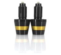 Motorcycle Caps Ends Handlebar Plug For T&riumph For Speed For Triple 1050/1200 RS For Day&tona 675 94 94R RR 1200RR 1200RS Accessories Motorcycle Handlebar Ends Bar Weights(1 Pairs Gold-b)