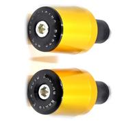 Motorcycle Caps Ends Handlebar Plug For Y&amaha YZF R1 YZF R6 YZFR6 YZF R125 YZFR15 R25 YZF R3 7/8'' 22mm Motorcycle Handlebar Grips End Handle Bar Cap End Plug(Gold)