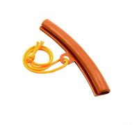 Motorcycle Car Rim Protector Strip - Flexible Tyre Changer Mount Guard to Prevent Curb Rash 15cm Blue(Orange)