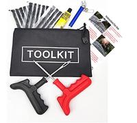 MOTORCYCLE CAR VAN TUBELESS TYRE PUNCTURE REPAIR KITS TIRE TOOLS EMERGENCY HEAVY DUTY