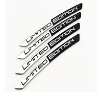 Motorcycle Car Wheel Rim Stickers for Rolls-Royce Cullinan Dawn Ghost Phantom Spectre Wraith, Tire Decals Trim Strips Reflective Bike Wheel Sticker Auto Tuning Decoration,Black-White