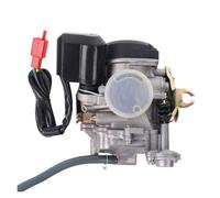Motorcycle Carb 20mm Big Bore Carb CVK Carburetor for Chinese GY6 49cc 50cc 60cc 80cc 100cc 139QMB 139QMA for Scooter Moped ATV Go Kart