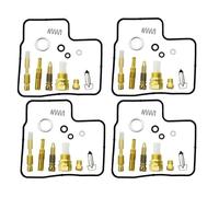 Motorcycle Carb Carburetor Repair Kit For VFR750F RC36 1990-1993 VFR750 VFR 750 R RC 36 Floating Needle Valve Gasket Seal Parts Carburettors Rebuild Repair Kits(Color 2)