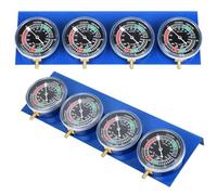 Motorcycle Carb Carburettor Vacuum Balancer Synchronizer Gauge 2/4 Cylinder Kit