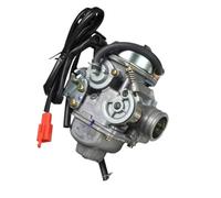 Motorcycle Carb Compatible With GY6 For 125cc 150cc Scooter ATV 4 Stroke 24mm Motorcycles PD24J Carburetor Choke Replacement Repair Accessories