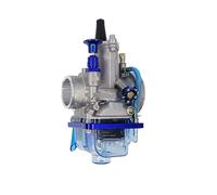 Motorcycle Carbureto Universal Motorcycle Carburetor For PWK 24 26 28 30 32 34 Mm YZ85 Power Jet 2T 4T Blue Transparent Cover Bowl(C32)