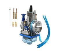 Motorcycle Carburetor 24 26 28 30 34 Mm Carb With Power For 2T 4T For Motocross For Scooter For ATV Carburetor Parts(BLUE-PWK34)