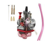 Motorcycle Carburetor 24 26 28 30 34 Mm Carb With Power For 2T 4T For Motocross For Scooter For ATV Carburetor Parts(RED-PWK30)