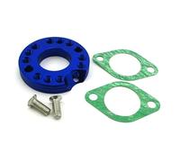 Motorcycle carburetor 26mm Carburetor Carb Manifold Spinner Plate Adaptor For Monkey For Dax Dirt Bike For ATV Quad Carburettor(Blue)