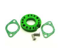Motorcycle carburetor 26mm Carburetor Carb Manifold Spinner Plate Adaptor For Monkey For Dax Dirt Bike For ATV Quad Carburettor(Green)