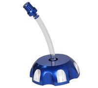 motorcycle carburetor 52mm Diameter CNC Aluminum Gas Fuel Tank Cap Cover Fit For Honda CRF 250 450 230 CRF250 Dirt Bikes Off Road Vehicles Aluminum Alloy Carb(Blue)