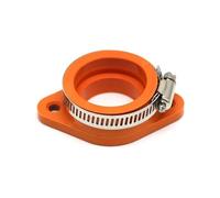 Motorcycle Carburetor Adapter Color Interface Adhesive Universal PE For PWK21-34mm Air Intake Carb Manifold Boot Motorcycle Carburetor(Orange 21-30mm)