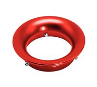 Motorcycle Carburetor Air Filter Cup Aluminum Alloy Material for For horn Interface with Wind Cup Fits 24/26/28/30mm Carburetors Direct Install (Red)