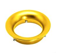 Motorcycle Carburetor Air Filter Cup Compatible with For horn Interface Aluminum Alloy Fits 24/26/28/30mm Carburetors Replacement Component (Gold)