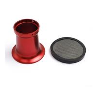 Motorcycle Carburetor Air Filter Nozzle, 55 * 75MM Aluminum Alloy With Mesh For ATVs PWKs 24/26/28/30mm Engine Intake System Multi-Colors(red)