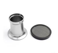 Motorcycle Carburetor Air Filter Nozzle with Mesh Screen, Compatible with 24/26/28/30mm Sizes for ATV, Made from Aluminum Alloy Material (silver)
