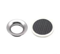 Motorcycle Carburetor Air Filter, Sturdy Air Filter Cup Mesh Air Filter Cleaner Replacement For PWK30 34Mm Carburetor(50mm silver)