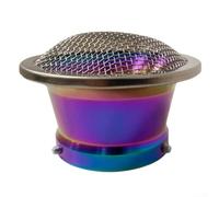 Motorcycle Carburetor Air Filter with Guaze Wind Cup Suitable for PE 21 30mm PE 28 30mm Designed to Fit 32mm and 34mm Carburetors Aluminum Alloy Material (50mm colorful)
