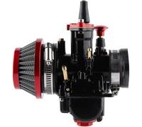 Motorcycle Carburetor Carburetor 28mm Carb 75cc-125cc 2T 4T Engine Kits For Dirt Bike Motocross Moto With Air Filter Intake Manifold Carb Jets Carburetor Assy(32mm Kit3)