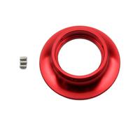 Motorcycle Carburetor Cone Air Filter Inlet Tip Wind Cup Collar Horn Protector Motorbike Universal 40mm Tuning Spare Parts(Red)