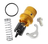 motorcycle carburetor Fit For YAMAHA AEROX 155 For TRICITY 125 150 NVX NMAX X-MAX 400 ISC IACV MANUAL throttle body adjuster(NMAX-B-yellow)