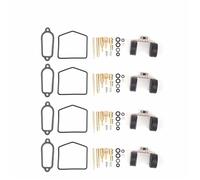 Motorcycle Carburetor Floating Gasket Repair Kit 4 Sets For CB400F Super Sport 1975 1976 1977 Spare Accessory Replacement